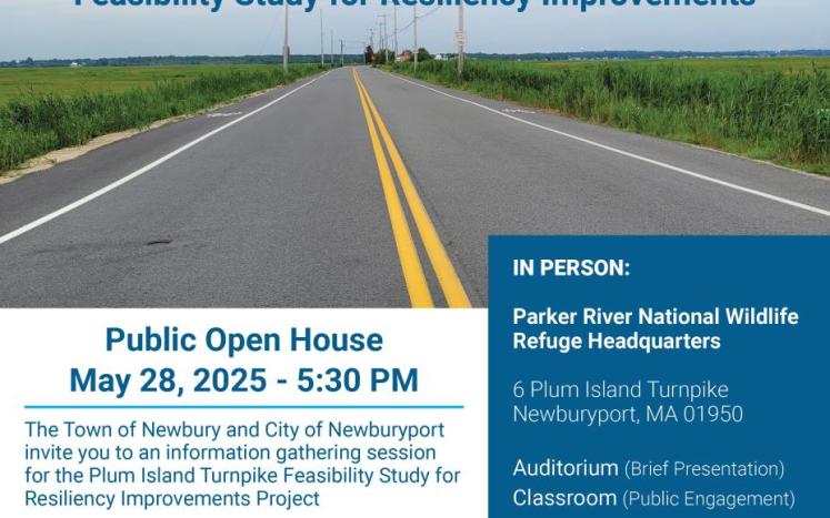 Plum Island Turnpike Feasability Study Flyer